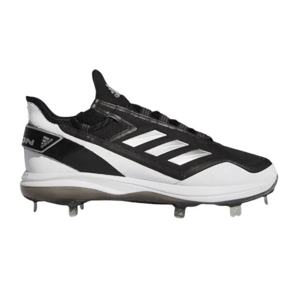 Adidas Icon 7 Boost Metal Baseball‎ Cleats FY4178 Black White Men's 11.5 NWT