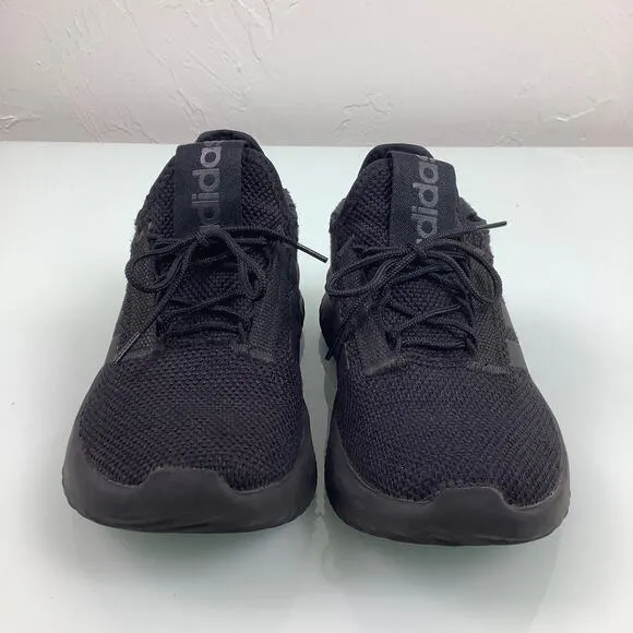 Adidas Kaptir 2.0 K running sneakers solid black kids size 13.5 EUC