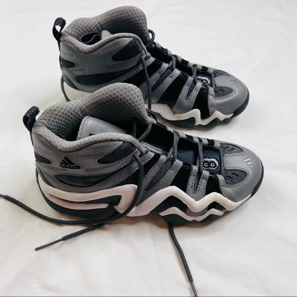 Adidas Kobe Crazy 8 Black Lead Grey Gray Size 8 Sneakers Shoes  L070722