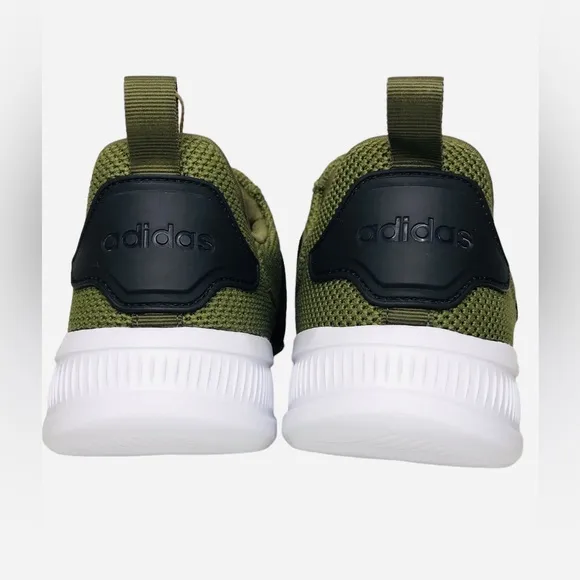 Adidas Lite Racer Adapt 4.0 Cloudfoam Men's Slip-On Shoes Sneakers/Olive Size 7