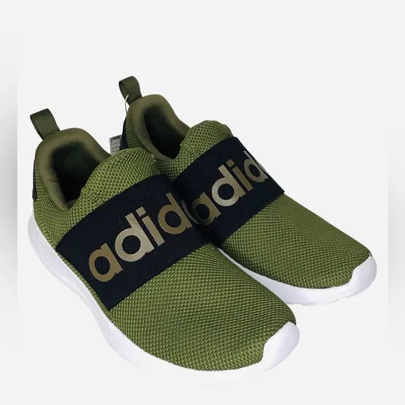 Adidas Lite Racer Adapt 4.0 Cloudfoam Men's Slip-On Shoes Sneakers/Olive Size 7