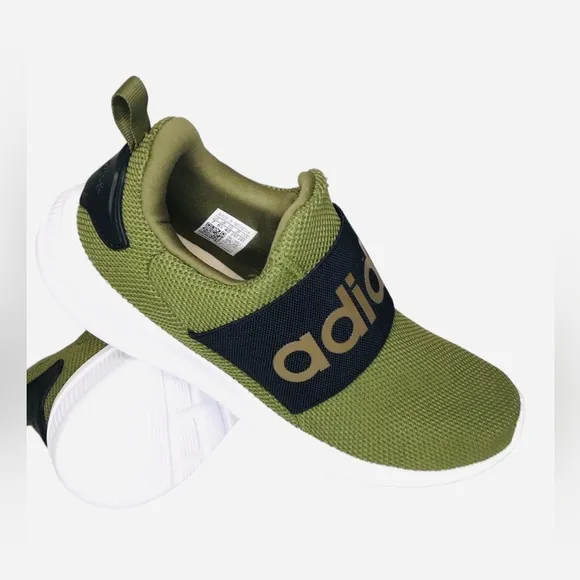 Adidas Lite Racer Adapt 4.0 Cloudfoam Men's Slip-On Shoes Sneakers/Olive Size 7