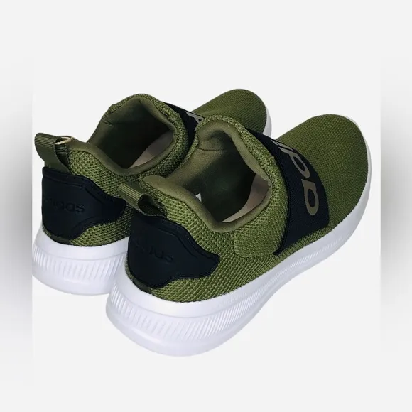 Adidas Lite Racer Adapt 4.0 Cloudfoam Men's Slip-On Shoes Sneakers/Olive Size 7
