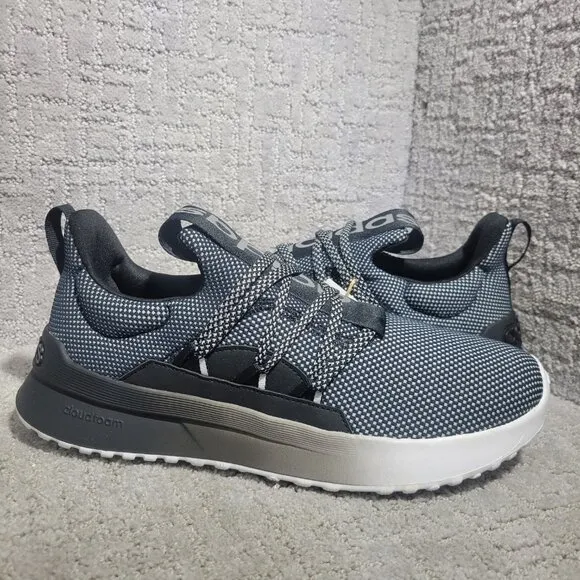 Adidas Lite Racer Adapt 5.0 Men's Size 10 US Black White Running Sneakers GX4776