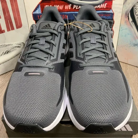 Adidas Men Run Falcon 2.0 FY8741 Gray Running Shoes Sneakers Men's Multi Sizes