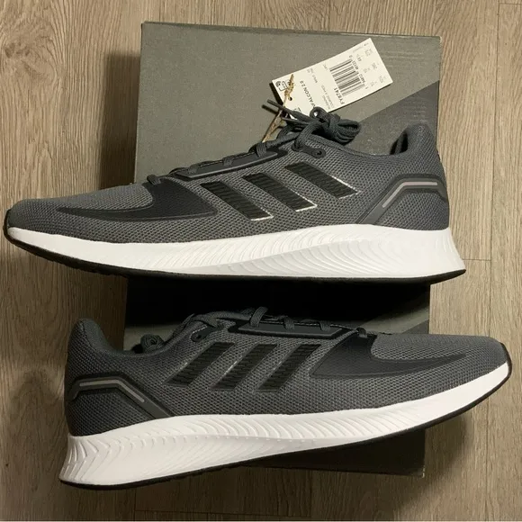 Adidas Men Run Falcon 2.0 FY8741 Gray Running Shoes Sneakers Men's Multi Sizes