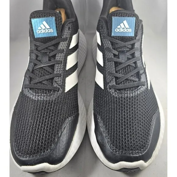 Adidas Men's Fluidflow 3.0 Running Sneaker  Black/Cloud White Sneakers Size 9