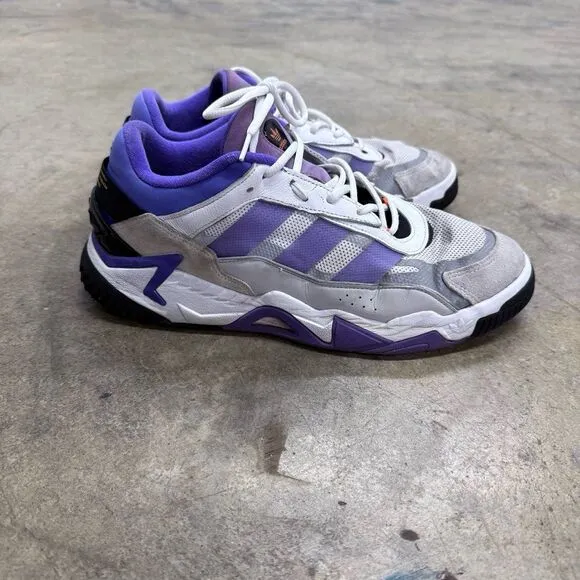 Adidas Men's Originals Niteball 2.0 Casual Shoes White Purple Rush GX0775