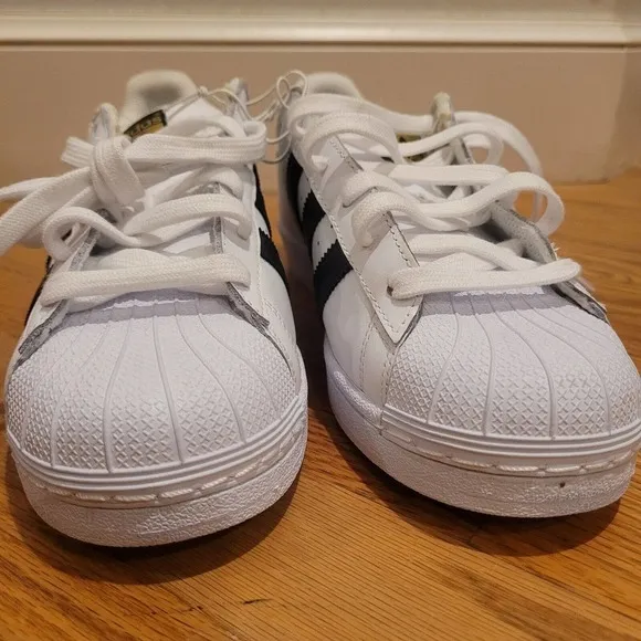 Adidas Mens Superstar C77154 White Casual Shoes‎ Sneakers Size 6.5/ W8