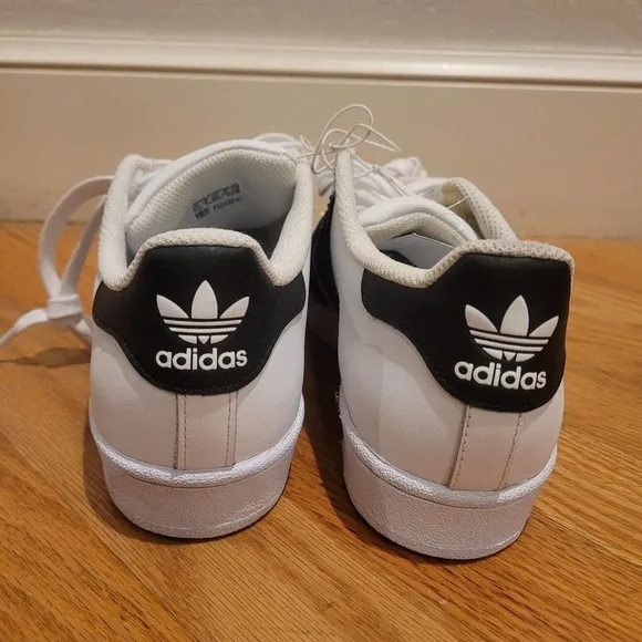 Adidas Mens Superstar C77154 White Casual Shoes‎ Sneakers Size 6.5/ W8
