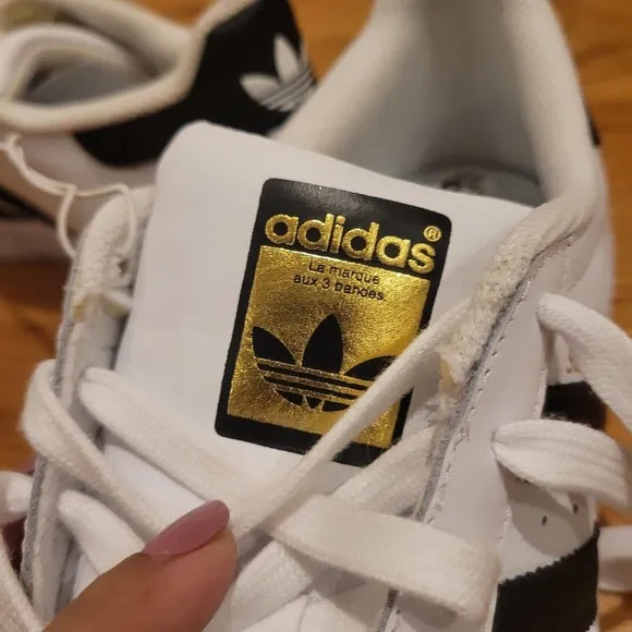 Adidas Mens Superstar C77154 White Casual Shoes‎ Sneakers Size 6.5/ W8