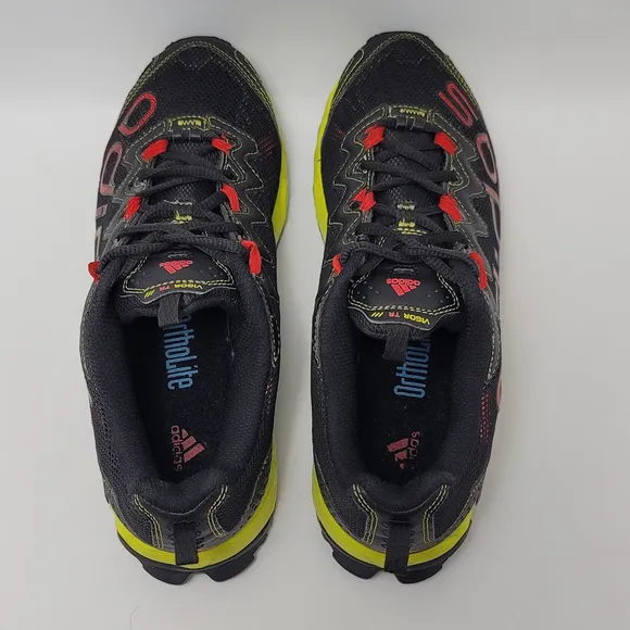 Adidas Mens Vigor 3 TR G66092 Black Red Athletic Running Sneakers Shoes Size 6.5