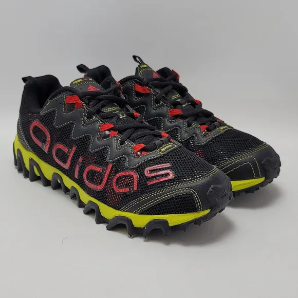 Adidas Mens Vigor 3 TR G66092 Black Red Athletic Running Sneakers Shoes Size 6.5