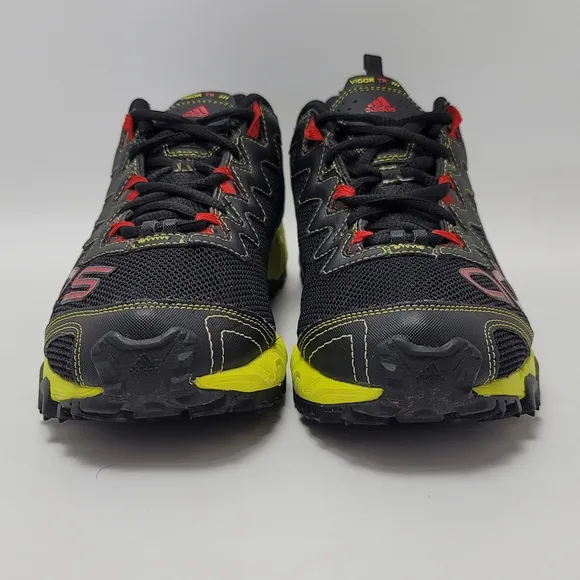 Adidas Mens Vigor 3 TR G66092 Black Red Athletic Running Sneakers Shoes Size 6.5