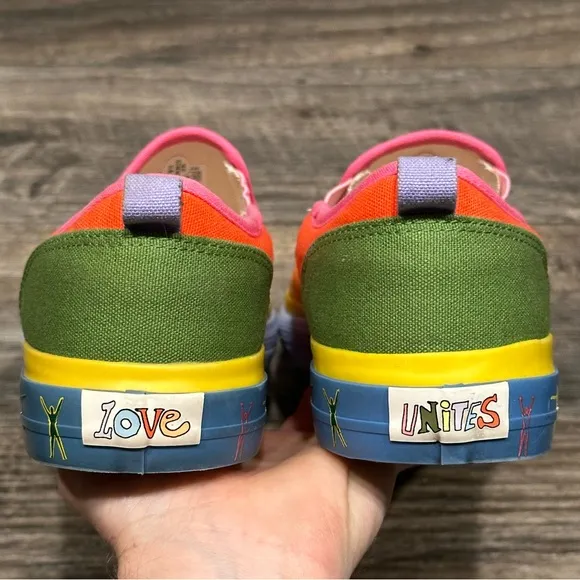 Adidas Nizza Slip-On Low Sneaker ‘Pride Pack - Love Unites' - Mens Size 9