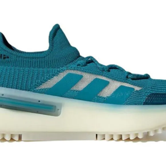 Adidas NMD_S1 Low Mens Casual Sportswear Shoes Teal Blue HQ4437 NEW Multi Sz