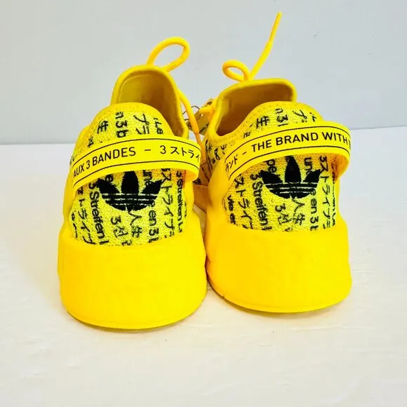 ADIDAS ORIGINALS 3-STRIPES ALL OVER PRINT NMD R1V2 J  RUNNING SNEAKERS FZ6236