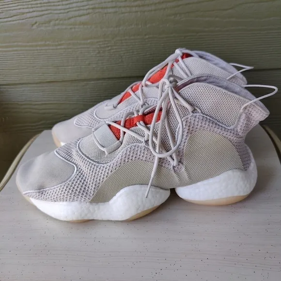 Adidas ORIGINALS CRAZY BYW Athletic Sneakers Sport Shoes White SIZE 12 F34137