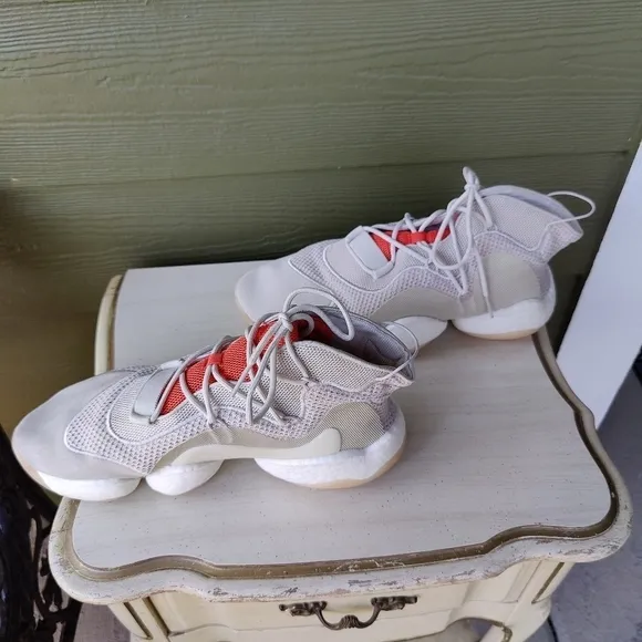 Adidas ORIGINALS CRAZY BYW Athletic Sneakers Sport Shoes White SIZE 12 F34137