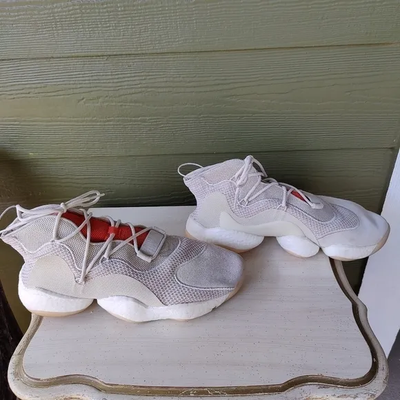 Adidas ORIGINALS CRAZY BYW Athletic Sneakers Sport Shoes White SIZE 12 F34137