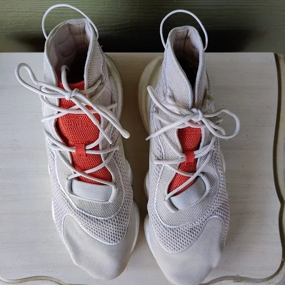 Adidas ORIGINALS CRAZY BYW Athletic Sneakers Sport Shoes White SIZE 12 F34137