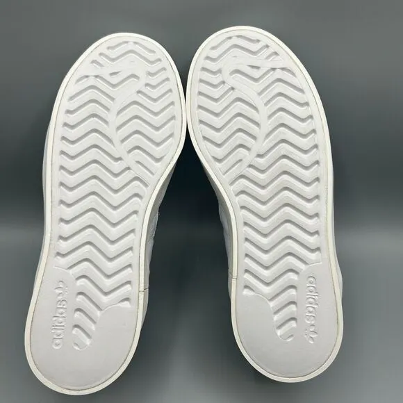 Adidas Originals Forum Bonega W White Blue Women Casual Platform Shoes S…