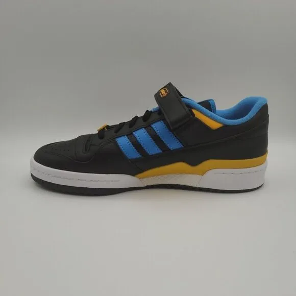Adidas Originals Forum Low Men's Size 11 Black Blue Gold Sneakers Retro FZ5890