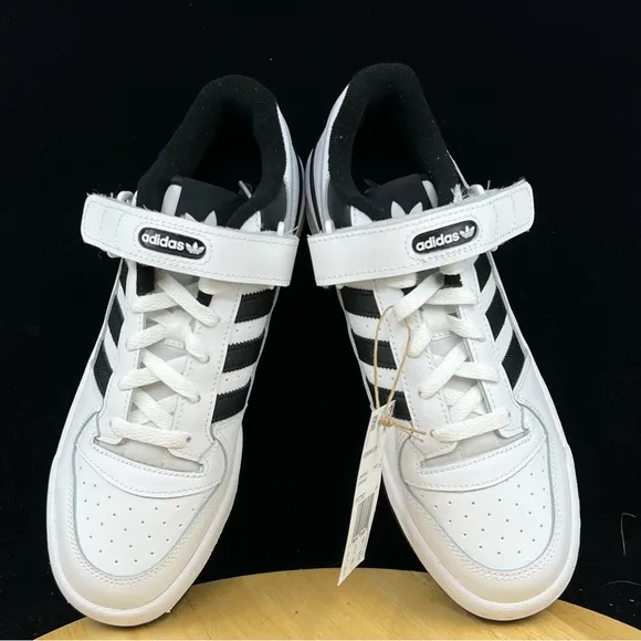 Adidas Originals Forum Low Shoes White Black FY7757 Men's Multi Size NEW