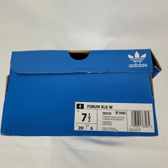 adidas Originals Forum XLG W White/Creyel Women's Casual Platform Shoes Size 7.5