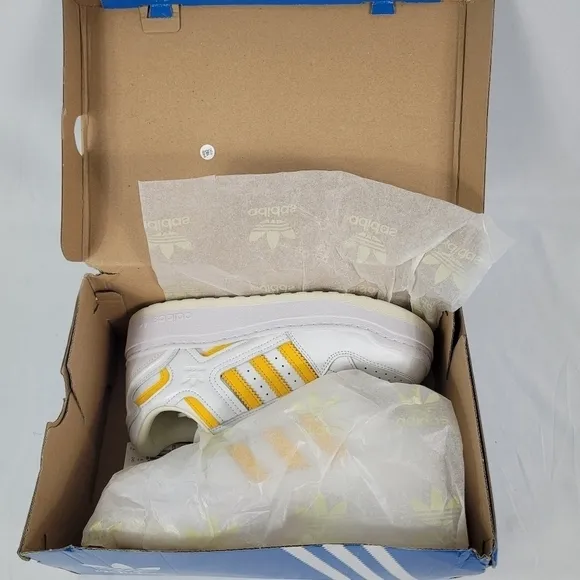 adidas Originals Forum XLG W White/Creyel Women's Casual Platform Shoes Size 7.5