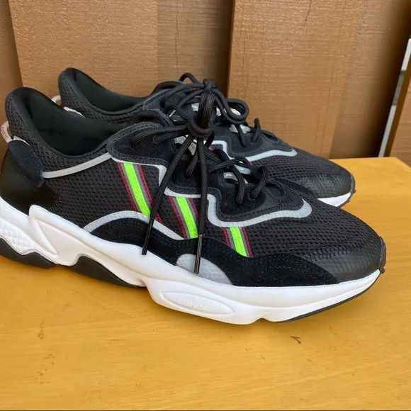 Adidas Originals Ozweego Black Sneakers Size 9.5