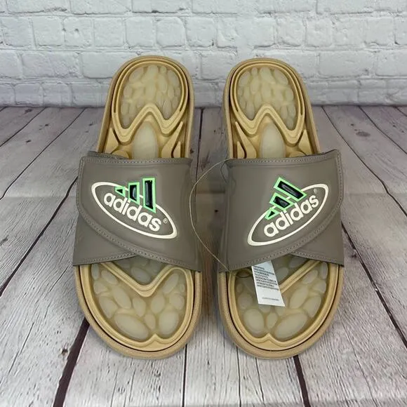Adidas Originals Reptossage 'Chalky Brown' Slides Sandals Mens Size 10 (GY4552)