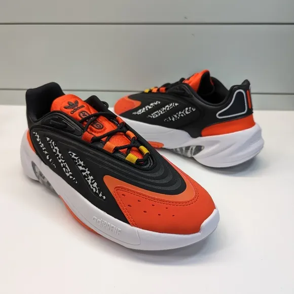 Adidas Ozelia Rich Mnisi Black Orange GW0547 Running sneakers shoes Women's 7.5