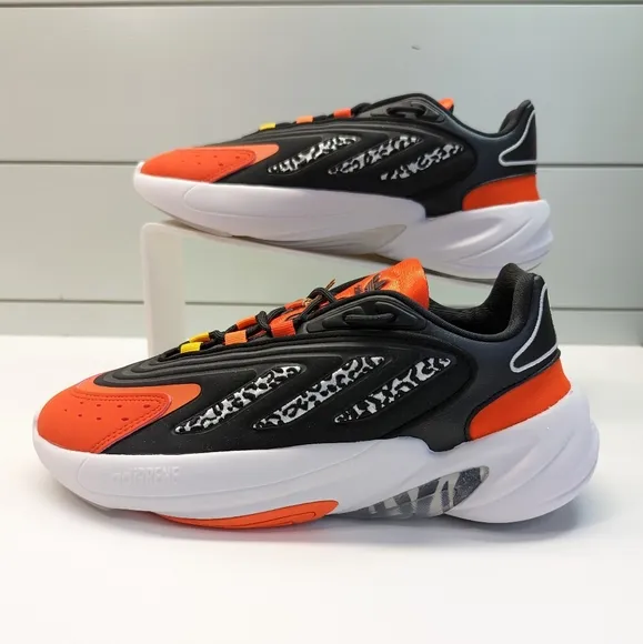 Adidas Ozelia Rich Mnisi Black Orange GW0547 Running sneakers shoes Women's 7.5