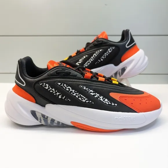 Adidas Ozelia Rich Mnisi Black Orange GW0547 Running sneakers shoes Women's 7.5