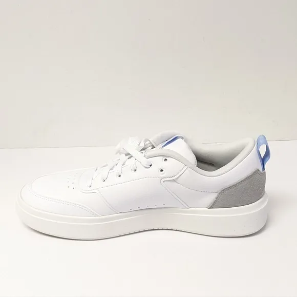 Adidas Park Street Sporty Sneakers, White, Women's 9