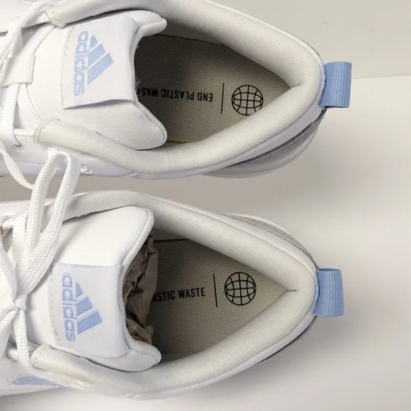 Adidas Park Street Sporty Sneakers, White, Women's 9