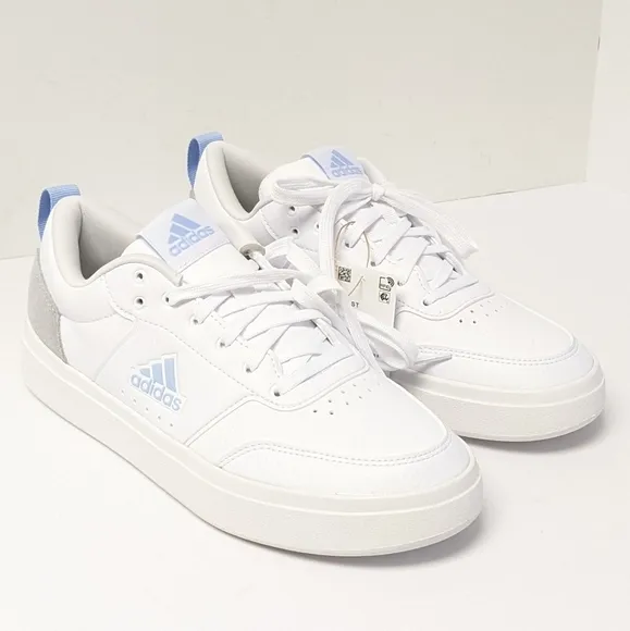 Adidas Park Street Sporty Sneakers, White, Women's 9