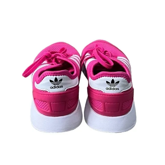 adidas Pink Cloudfoam Running Sneakers Size 4 Big Girl's