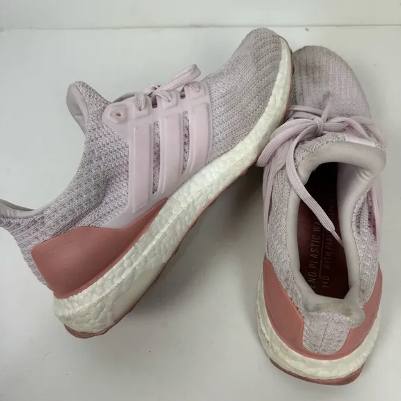 Adidas Pink Purple Ultraboost Sneakers Running Athletic