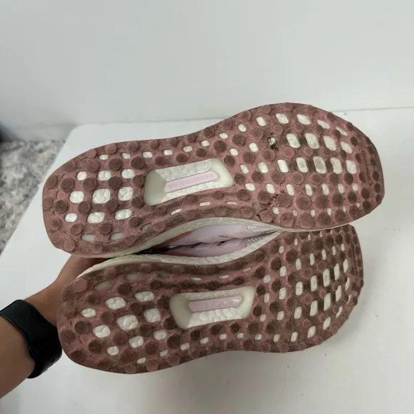 Adidas Pink Purple Ultraboost Sneakers Running Athletic