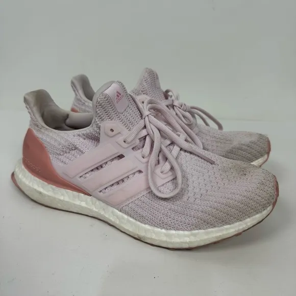 Adidas Pink Purple Ultraboost Sneakers Running Athletic
