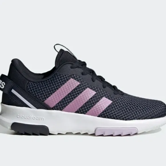 adidas Racer TR 2.0 SNEAKERS Navy/pink Big Kids 4