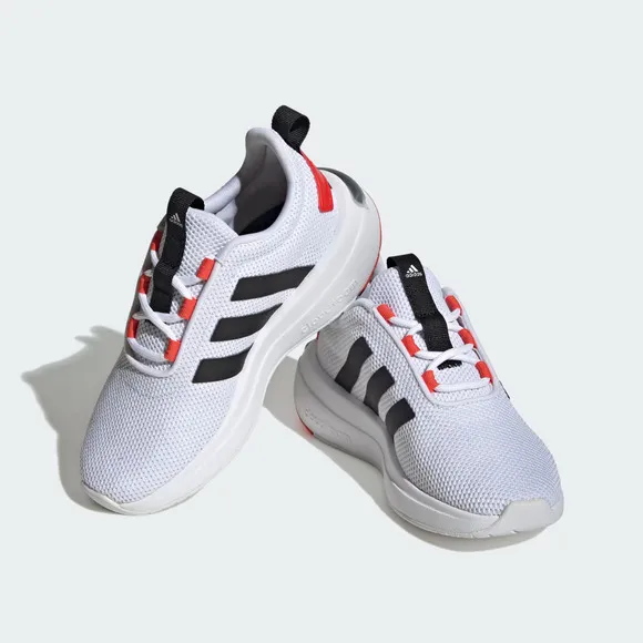 Adidas Racer TR23 IG4911 Sneakers Kids 11.5K White Low Top Casual Shoes KHD026
