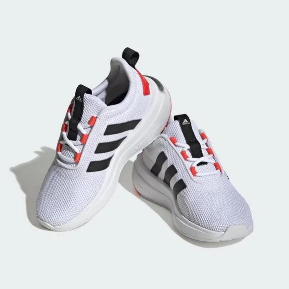 Adidas Racer TR23 IG4911 Sneakers Kids 11.5K White Low Top Casual Shoes KHD026