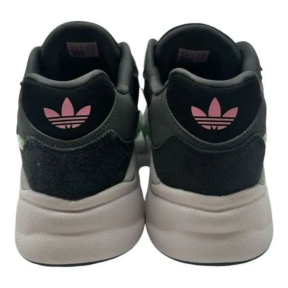 Adidas Retropy F90 Shoes Men's Size 11 Black Pink Green Sneakers Trainers HP8025