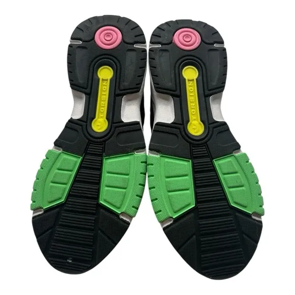 Adidas Retropy F90 Shoes Men's Size 11 Black Pink Green Sneakers Trainers HP8025