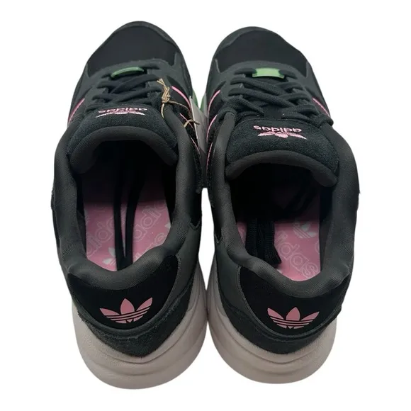 Adidas Retropy F90 Shoes Men's Size 11 Black Pink Green Sneakers Trainers HP8025