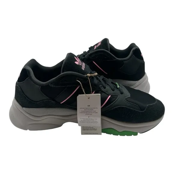 Adidas Retropy F90 Shoes Men's Size 11 Black Pink Green Sneakers Trainers HP8025