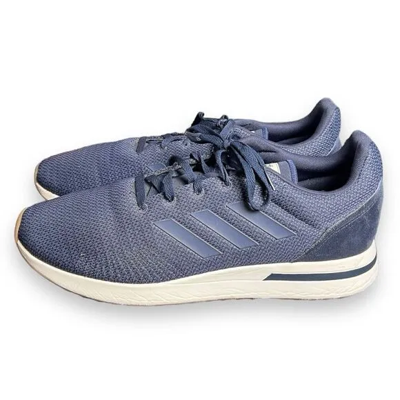 Adidas Run 70s Dark Blue Running/Jogging Shoe Sneakers Men's Size 14 (B96559)